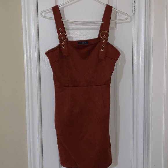 Orange overall dress - Picture 1 of 3